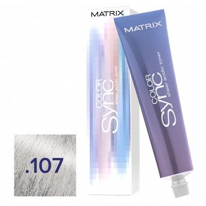 Matrix - Тонер легкий с кислым pH Прозрачный Стальной - Color Sync Sheer Acidic Toner, 60 мл