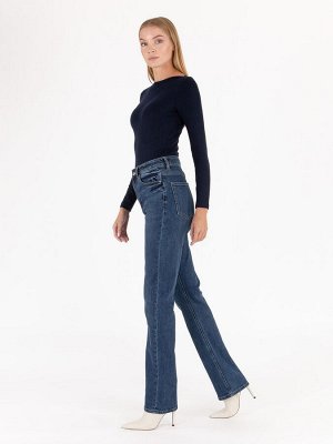 Женские джинсы широкого кроя