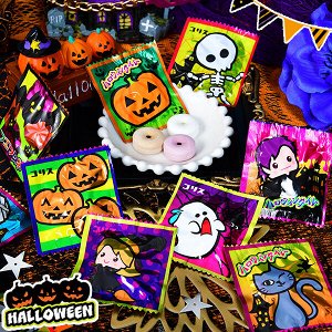 KORIS Halloween - леденцы рамуне в индивидуальной упаковке 10 шт