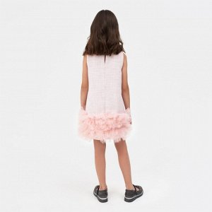 Платье для девочки MINAKU: PartyDress цвет розовый, рост 134