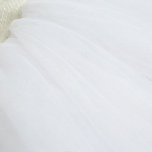 Платье для девочки MINAKU: PartyDress цвет белый, рост 98