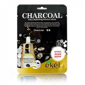 282617«Ekel» Mask Pack Charcoal Маска с экстрактом древесного угля 25мл 1/600