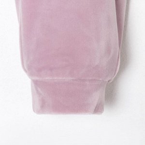 Костюм детский (толстовка, брюки) KAFTAN "Basic line" размер 34 (122-128см), лиловый