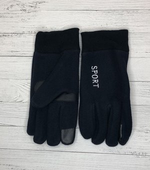 Флисовые мужские перчатки