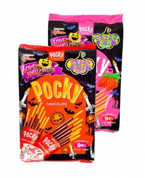 Glico Pocky - хрустящие палочки с клубникой или шоколадом