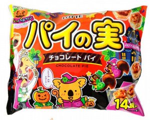 LOTTE - слоеные печеньки с шоколадом
