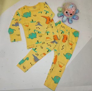 Пижама с длинным рукавом для мальчика/Пижама детская/Пижама для мальчика