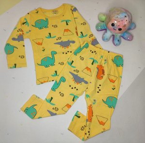 Пижама с длинным рукавом для мальчика/Пижама детская/Пижама для мальчика