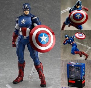 Фигурка Капитан Америка - Captain America (15см) Figma 226 / MARVEL