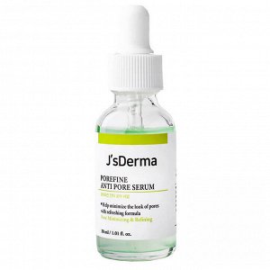 Активная сыворотка для сужения пор J'sDerma Poreﬁne Anti Pore Serum