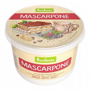 Сыр Маскарпоне "Бонфесто" 78% 500г