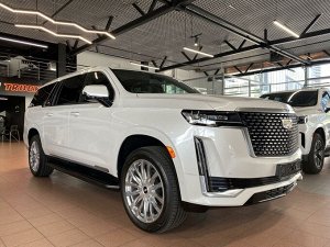 Ковры салонные 3D 1 и 2 ряд Cadillac Escalade GMT 1XX (02.2020 - н.в.)