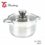 Кастрюля из нержавеющей стали 1,9л