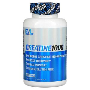 EVLution Nutrition Креатин 1000, 120 растительных капсул