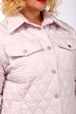 Куртка Рост: 164 Состав ткани: ПЭ-100% ; Куртка женская свободного силуэта из стеганой курточной ткани на синтепоне (наполнитель 100г/м2). Перед с накладными карманами с клапаном, застегивающимся на к