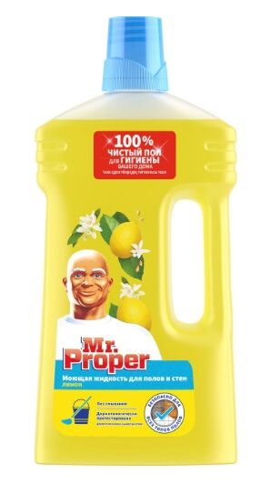 Средство моющие Mr.Proper Классический Лимон, 1 л