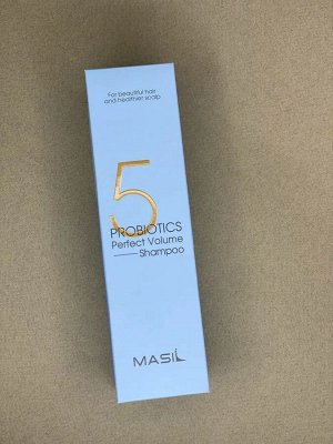 Masil 5 Probiotics Perpect Volume Shampoo Шампунь для объема волос с пробиотиками 500мл