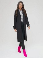 COAT2 Пальто демисезонное женское/цвет черный
