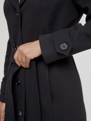 COAT2 Пальто демисезонное женское/цвет черный