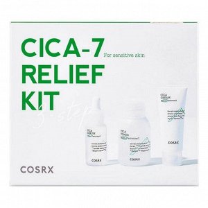 COSRX Набор миниатюр для чувствительной кожи / Cica-7 Relief Kit