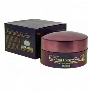 Deoproce Крем для лица антивозрастной с черным жемчугом / Black Pearl Therapy Cream, 100 мл