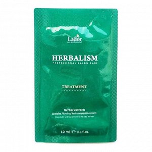 Lador Маска интенсивный уход за волосами в пробнике Herbalism Treatment Pouch, 10 мл