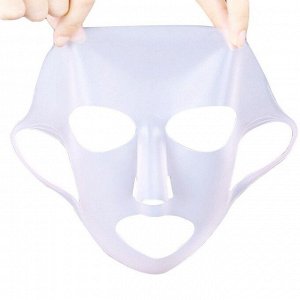 Kristaller Многоразовая силиконовая маска для лица KG-020, розовый
