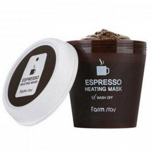 Farm Stay Согревающая маска для лица с экстрактом кофе Арабика / Espresso Heating Mask, 200 мл