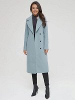 Пальто женское демисезонное на кнопках цвет Оливковый COAT1