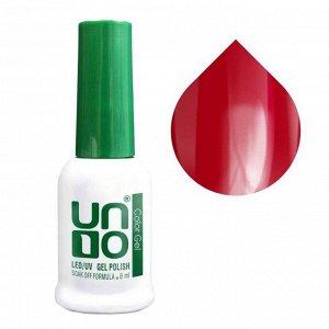 Uno Гель-лак для ногтей / Japanese Red 080, вишнево-красный, 8 мл
