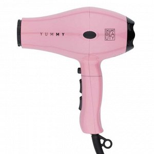 Dewal Beauty Фен для волос / Yummy Aqua HD1000-Pink, 2000 Вт