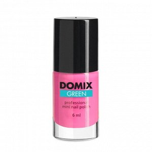 Domix Лак для ногтей, маджента, 6 мл