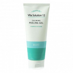 Jigott Успокавающий пилинг-гель для лица Vita Solution 12 Calming Peeling Gel, 180 мл