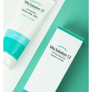 Jigott Успокавающий пилинг-гель для лица / Vita Solution 12 Calming Peeling Gel, 180 мл