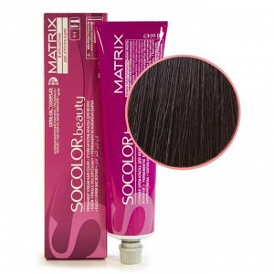 Matrix Крем-краска для волос / Socolor beauty 5A, светлый шатен пепельный, 90 мл