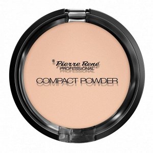 Pierre Rene Тональная компактная пудра для сухой кожи / Compact Powder, Tran Sparent 03