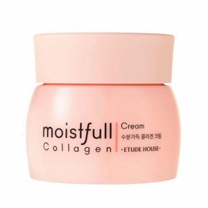 Etude Крем для лица с экстрактом листьев баобаба и 30% морского коллагена / Moistfull Collagen Cream, 75 мл