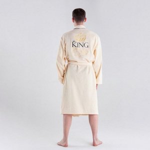 Халат махровый мужской King, 100% хлопок