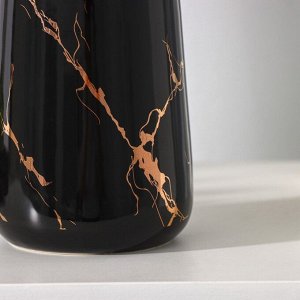 Дозатор для жидкого мыла SAVANNA Lightning, 350 мл, цвет чёрный
