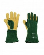 Краги сварщика из термостойкого спилка Грин Велдинг (Green Welding) Honeywell