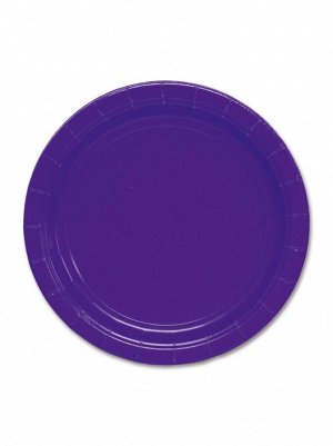 Тарелка бумага Purple набор 8 шт 17 см