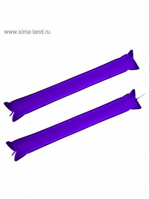 Бита болельщика набор 2шт цвет фиолетовый полиэтилен 60 см × 10 см