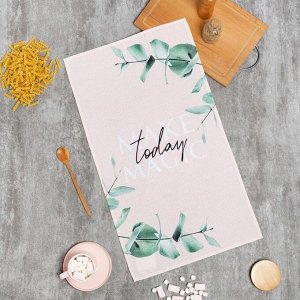 Полотенце Этель Make magic 40х73 см, 100% хлопок, вафля 160 г/м2