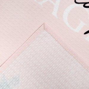 Полотенце Этель Make magic 40х73 см, 100% хлопок, вафля 160 г/м2