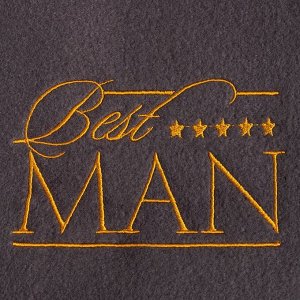 Плед &quot;Этель&quot; Best Man 130х150 см, 100% п/э, флис 160 гр/м2