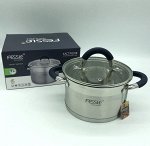 Кастрюля из нержавеющей стали с крышкой FESSLE диаметр 16 см (1,9 л)
