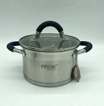 Кастрюля из нержавеющей стали с крышкой FESSLE диаметр 18 см (2,7 л)