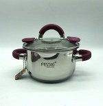 Кастрюля из нержавеющей стали с крышкой FESSLE диаметр 22 см (4,75 л)
