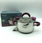 Кастрюля из нержавеющей стали с крышкой FESSLE диаметр 16 см (1,9 л)