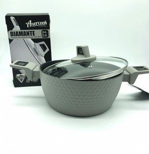 LAKOMO Кастрюля Amercook DIAMANTE диаметр 24 см